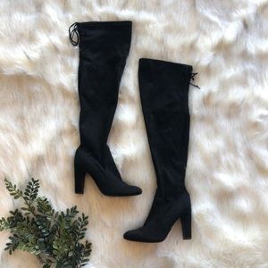 Black Over the Knee Boots